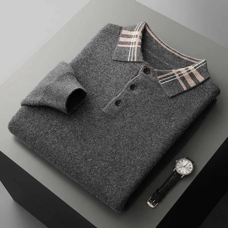 Men's Lightweight Crew Neck Knit Sweater