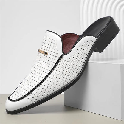 Lucas Men's Genuine Leather Mules