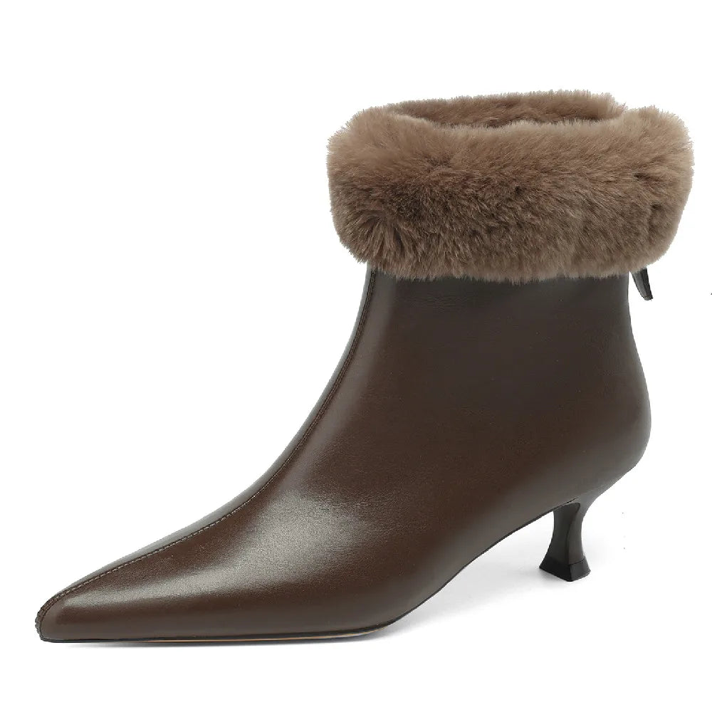 Women's Leather Ankle Boots