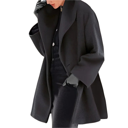 Women's Hooded Oversized Coat - VibreMode