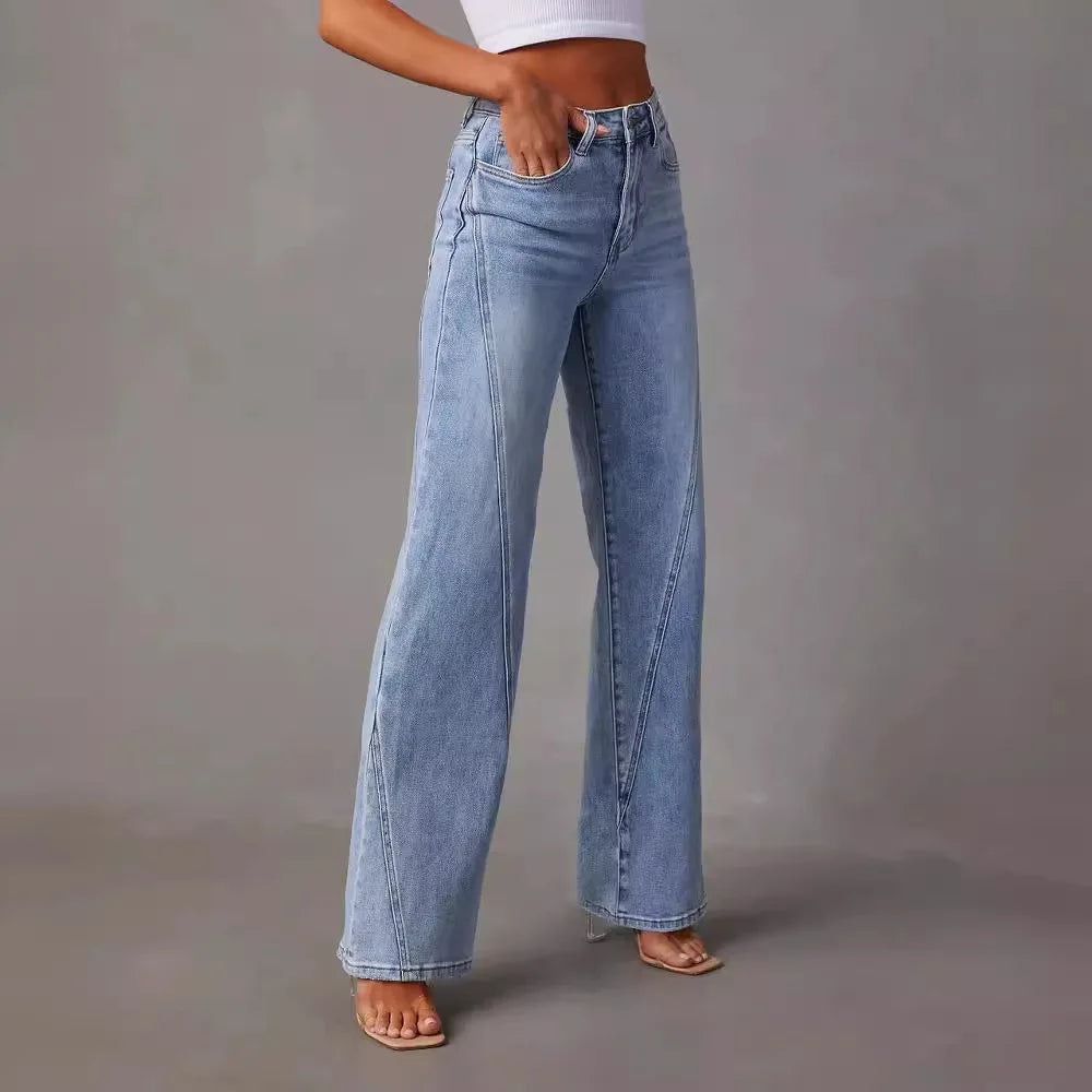 Comfortable Loose Fit Women's Jeans