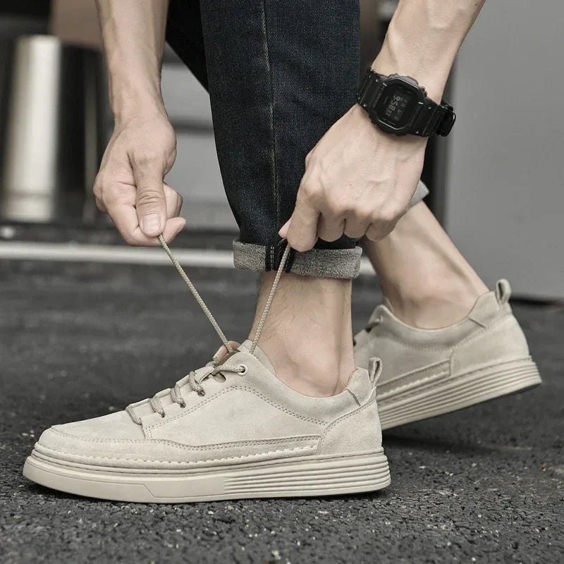 Soft Velvet Low Top Sneakers