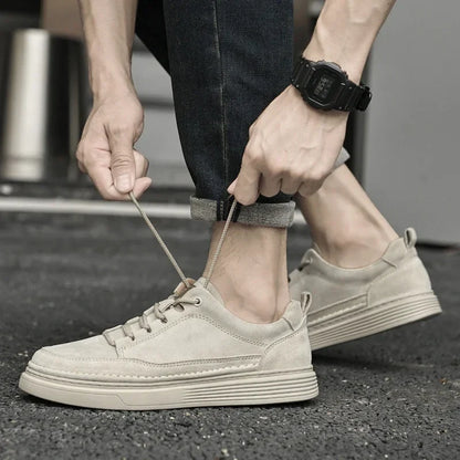 Soft Velvet Low Top Sneakers
