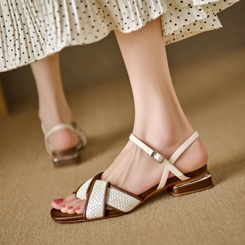 Genuine Leather Summer Sandals
