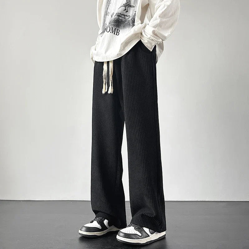 Relaxed Fit Fleece Lounge Pants Scandinavian Style