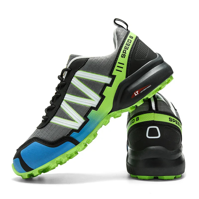 Comfortable Men's Bike Shoes Outdoor Cycling Sneakers - VibreMode