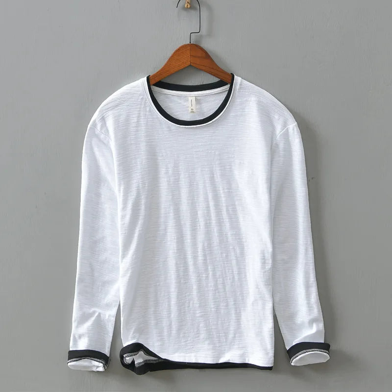 Beaumont Men's Cotton Henley Tee Shirt