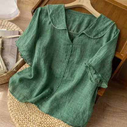 Elegant Lace Women's Blouse