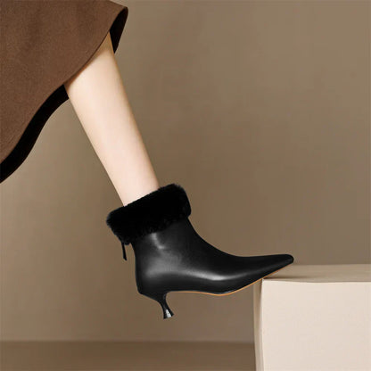 Women's Leather Ankle Boots