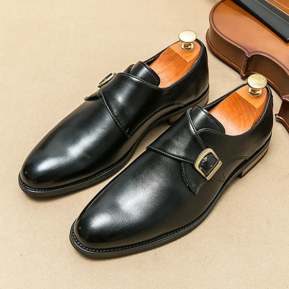 Genuine Brown Leather Shoes