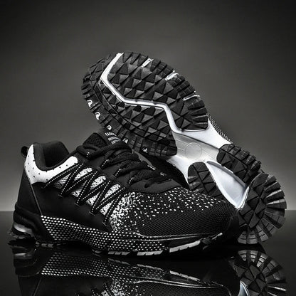 Men's Airy Comfortable Athletic Shoes Thick Cushion Sneakers