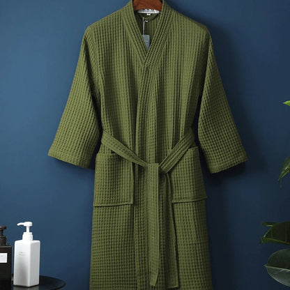 Ardela Women's Waffle Kimono Robe