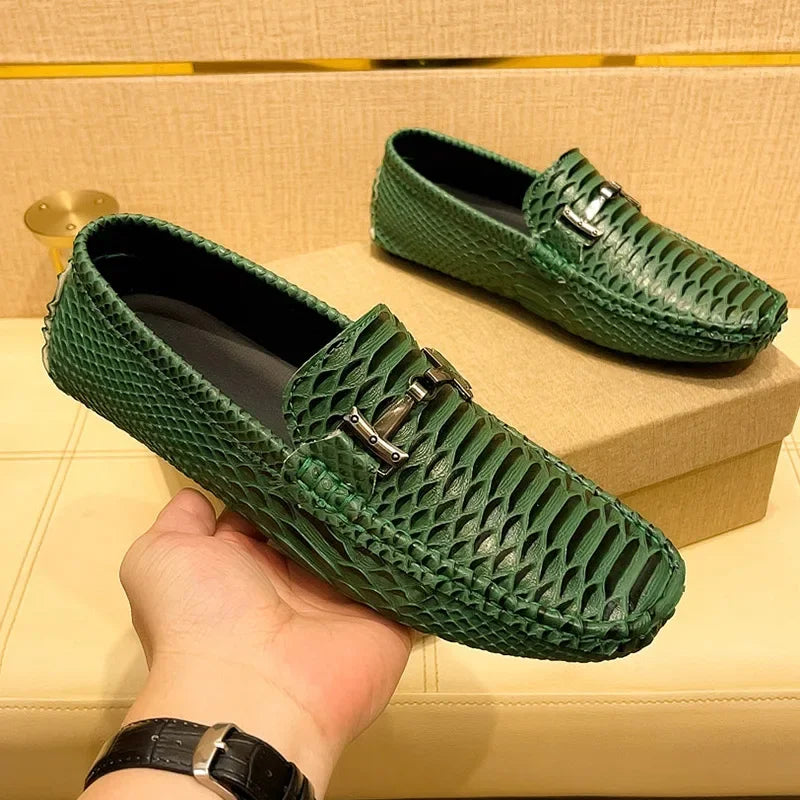 Classic Genuine Leather Slip Ons