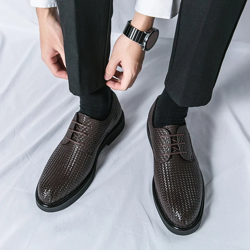 Authentic Brown Leather Shoes