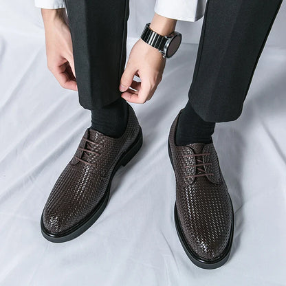 Authentic Brown Leather Shoes