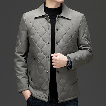 Tomston Mens Diamond Quilted Jacket