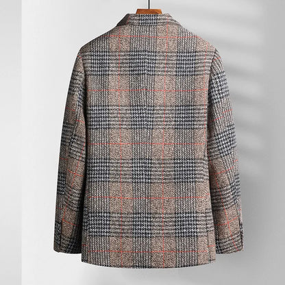 Chaplin Houndstooth Coat - Jack Hafford