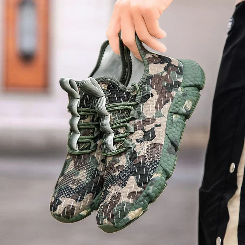 Army Green Camouflage Shoes