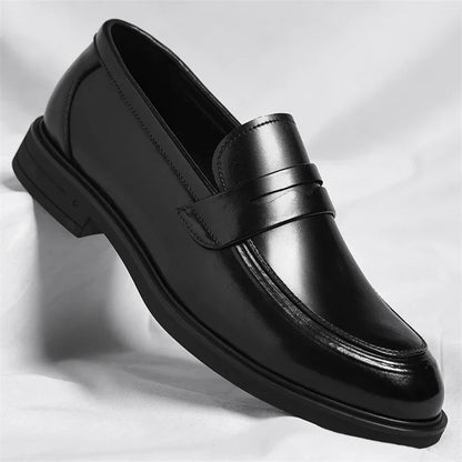Mercier Men's Leather Loafers - VibreMode