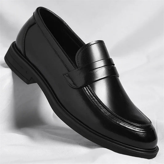 Mercier Men's Leather Loafers - VibreMode