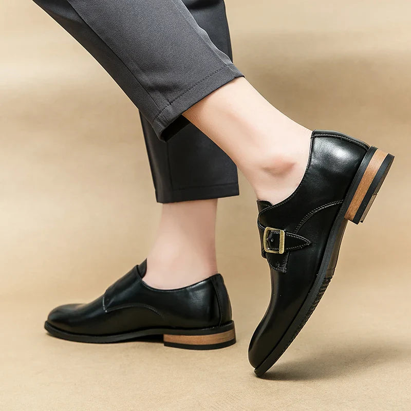 Genuine Brown Leather Shoes