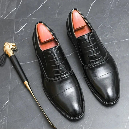 Authentic Premium Leather Oxford Shoes