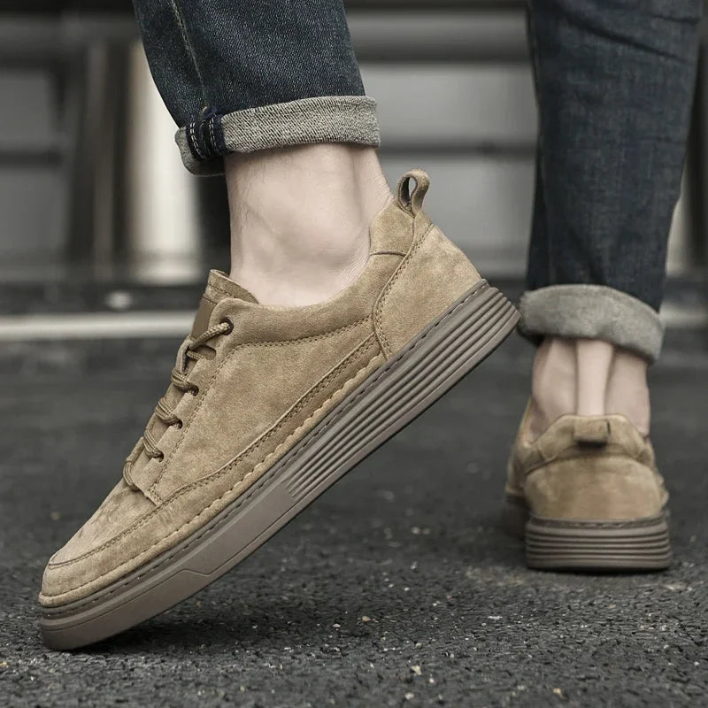 Soft Velvet Low Top Sneakers