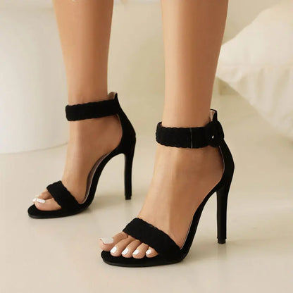 Comfortable Flat Ankle Strap Women's Sandals