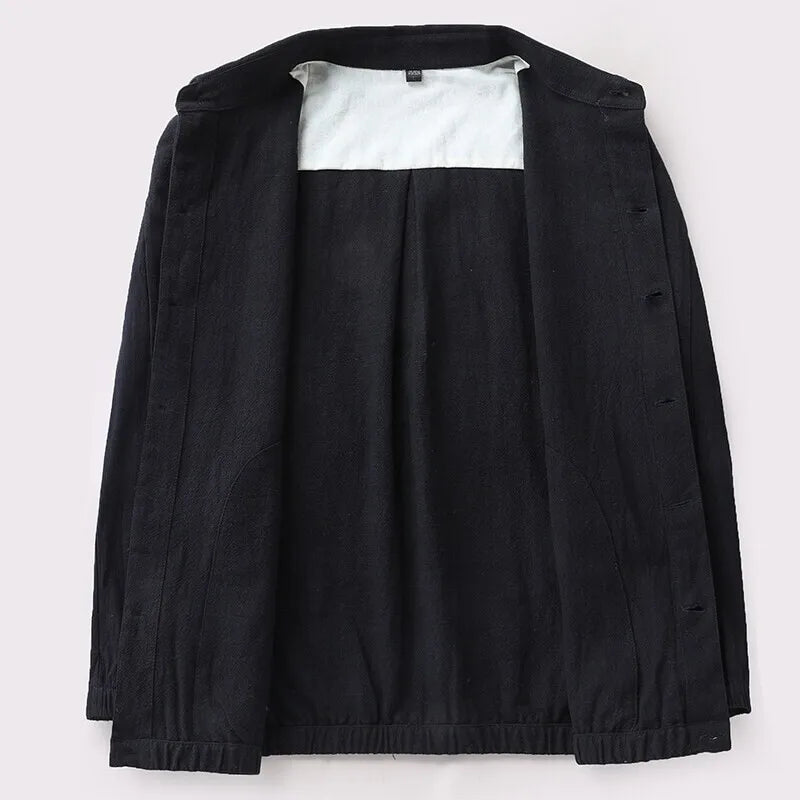 Classic Fitted Leather Jacket