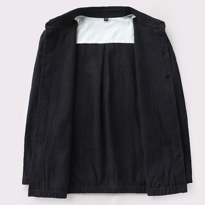 Classic Fitted Leather Jacket