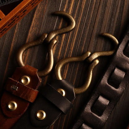 Leather Western Style Buckle Belt