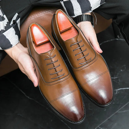 Authentic Premium Leather Oxford Shoes
