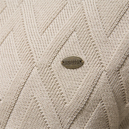 Classic Plaid Men's Sweater