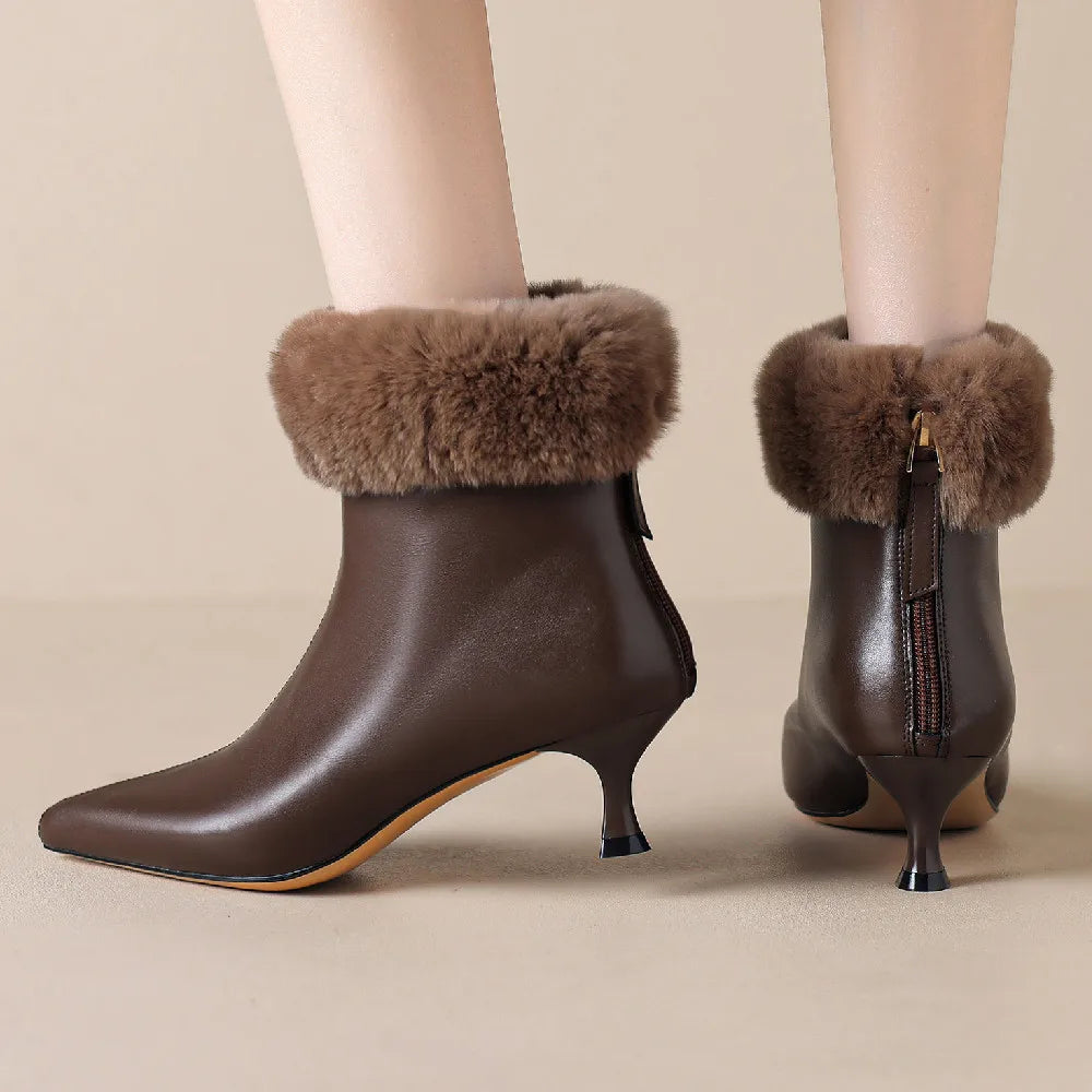 Women's Leather Ankle Boots