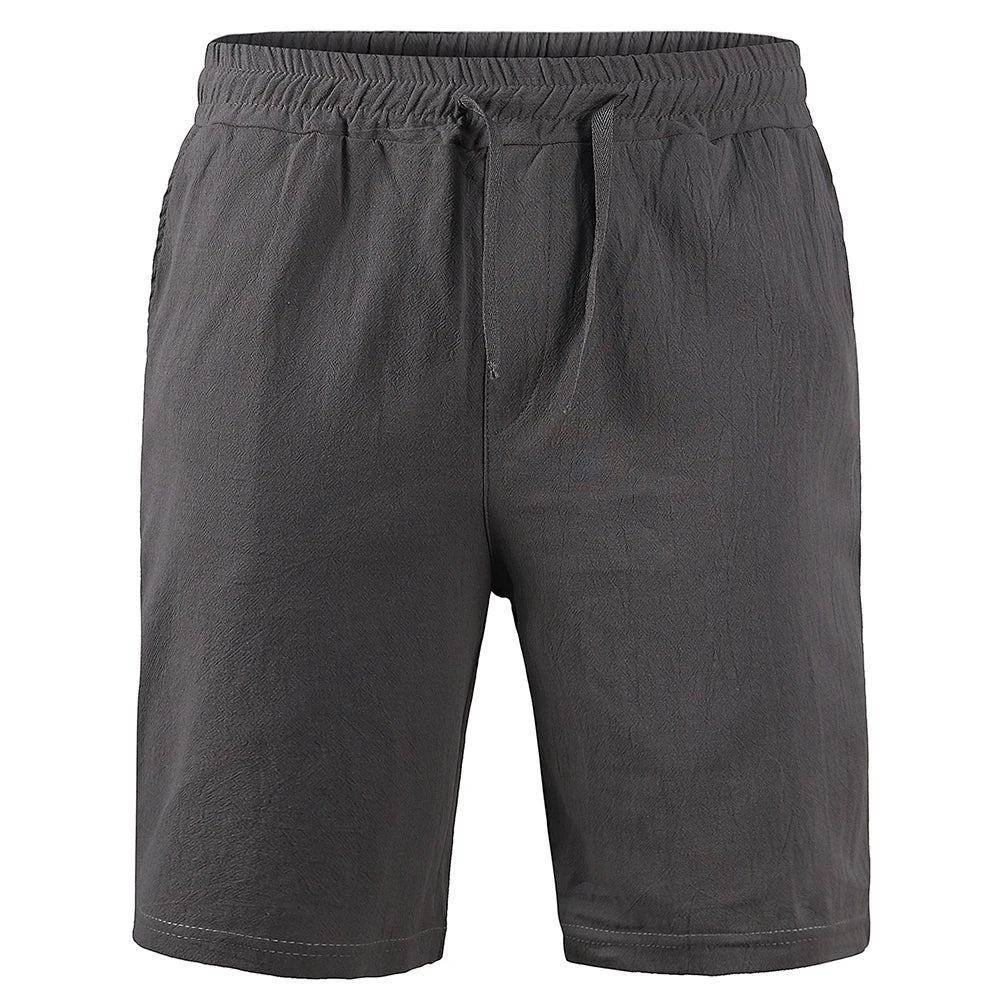 Casual Elastic Waist Daily Shorts