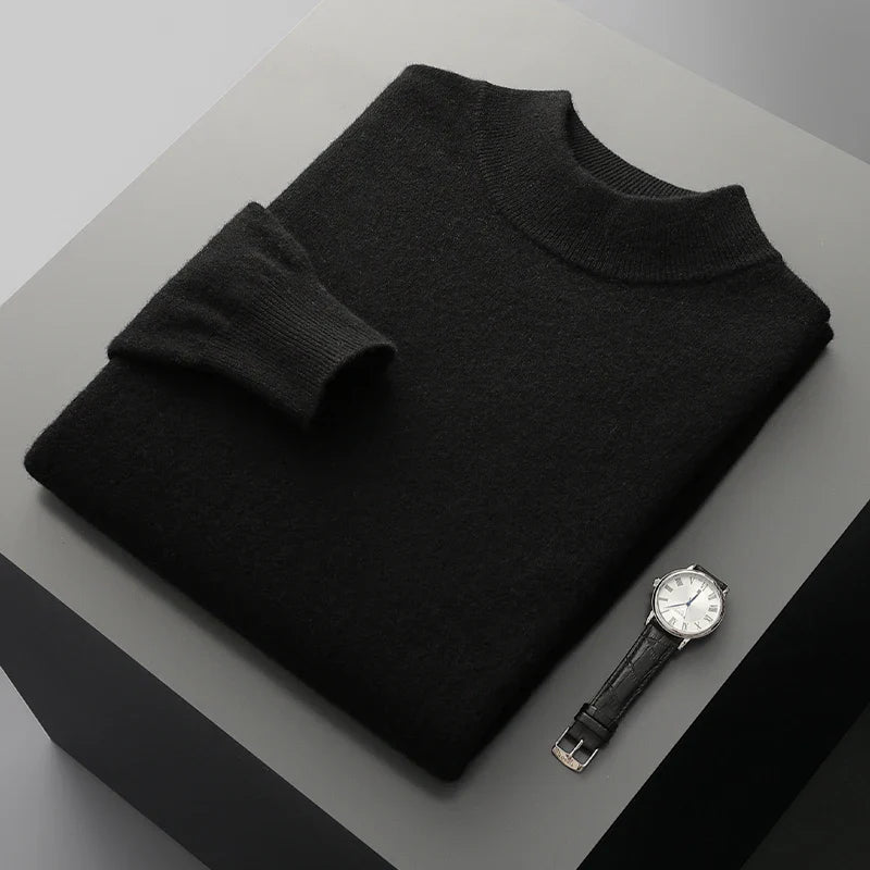 Montvero Women's Mock Neck Sweater