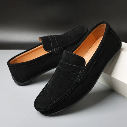 Luxury Soft Suede Slip On Shoes