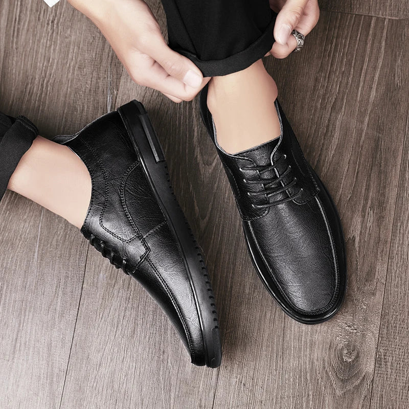 Brown Real Leather Shoes
