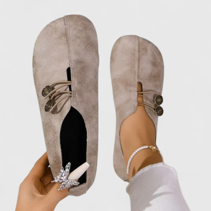 Women's Flat Loafers Slip-On Closed-Toe Shoes