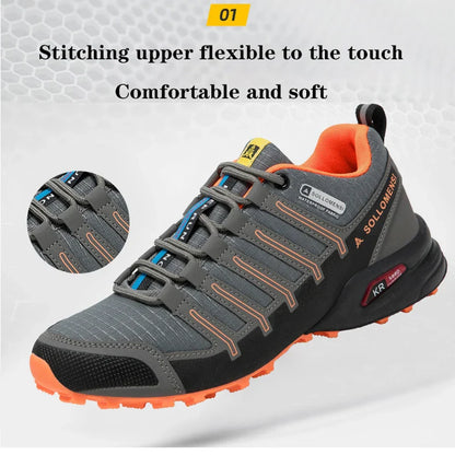 Waterproof Hiking Boots for Men Non Slip Outdoor Trail Shoes