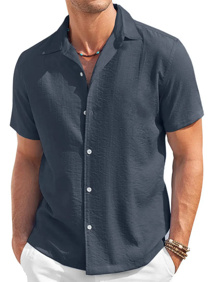 Men's Half Sleeve Cotton Shirt