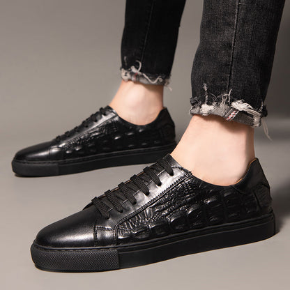 Premium Genuine Leather Trainers