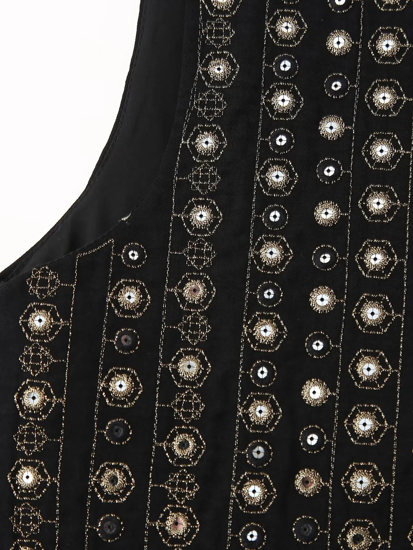 Women's Embellished Boho Vest
