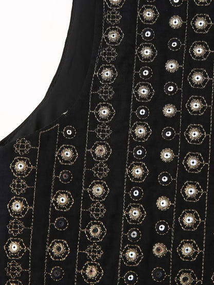 Women's Embellished Boho Vest