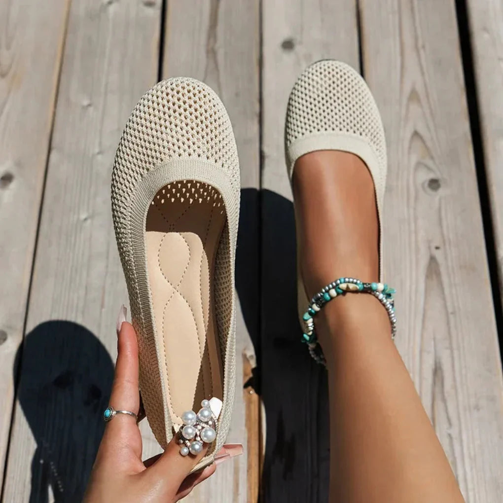 Women's Slip On Flats Comfortable Summer Shoes - VibreMode