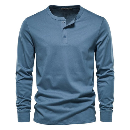 Casual Men's Spring Long Sleeve Shirt