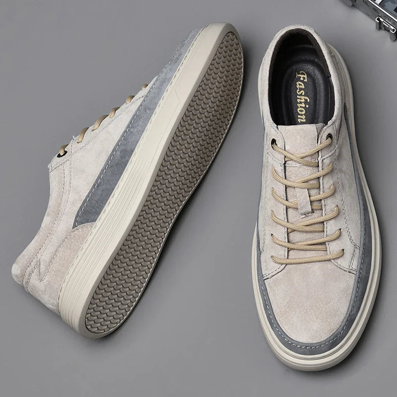 Military Green Suede Shoes