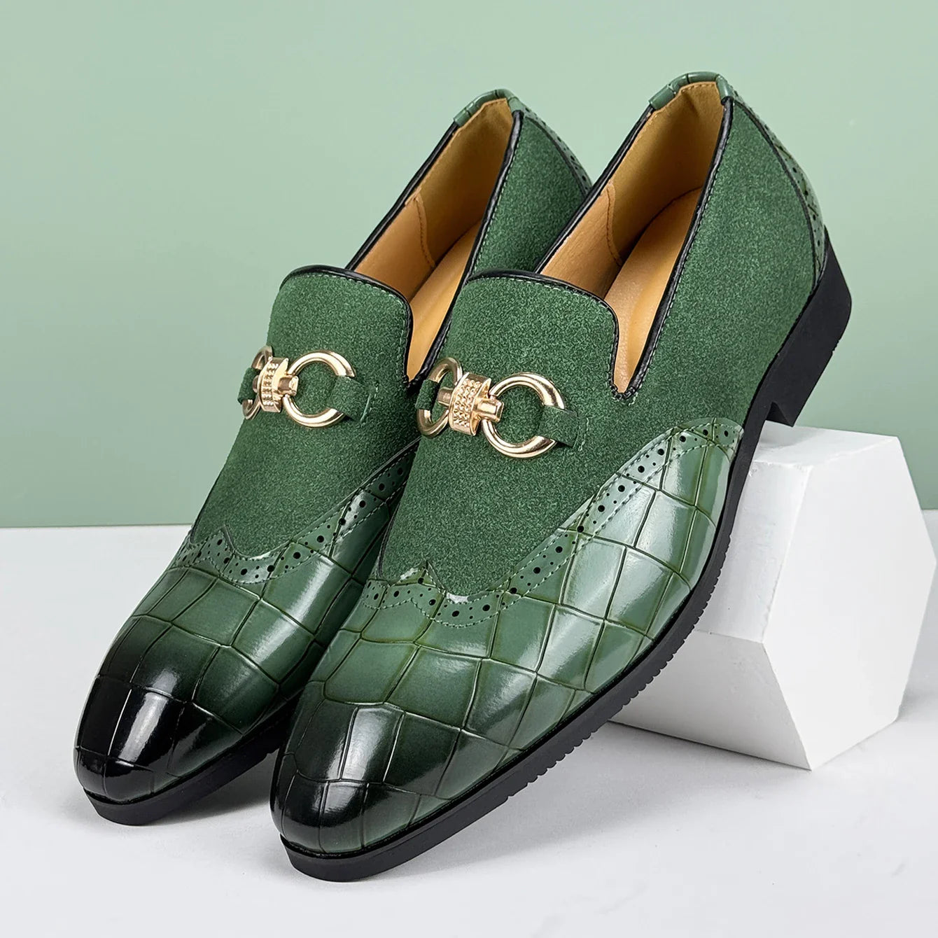 Men's Leather Loafers Leather Brown