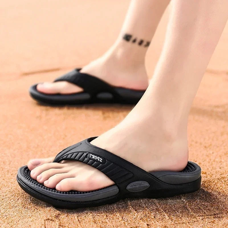 Men's Orthopedic Sandals Arch Support Brown