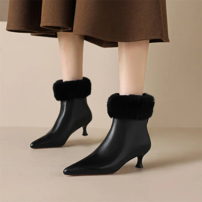 Women's Leather Ankle Boots